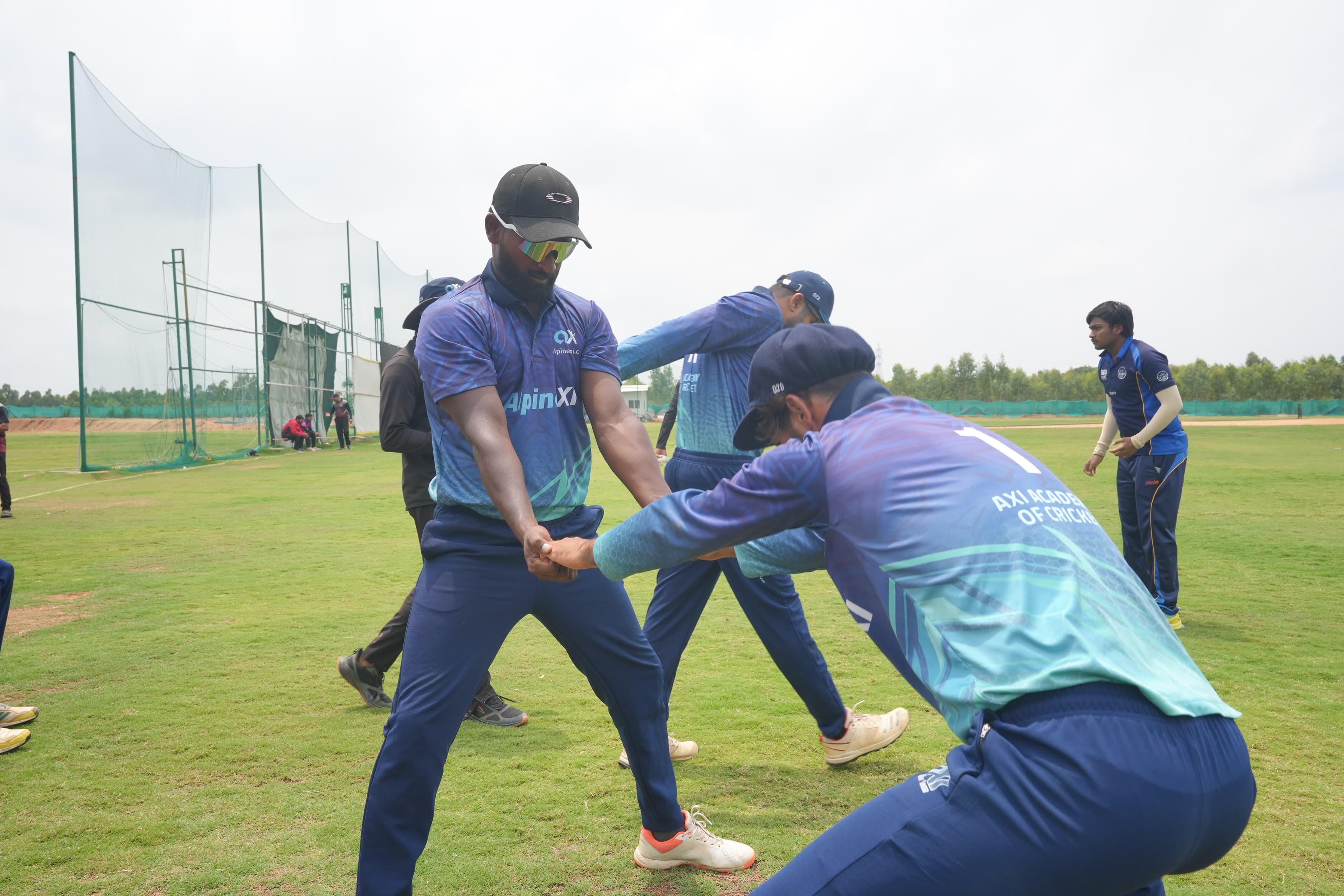 Players on match day